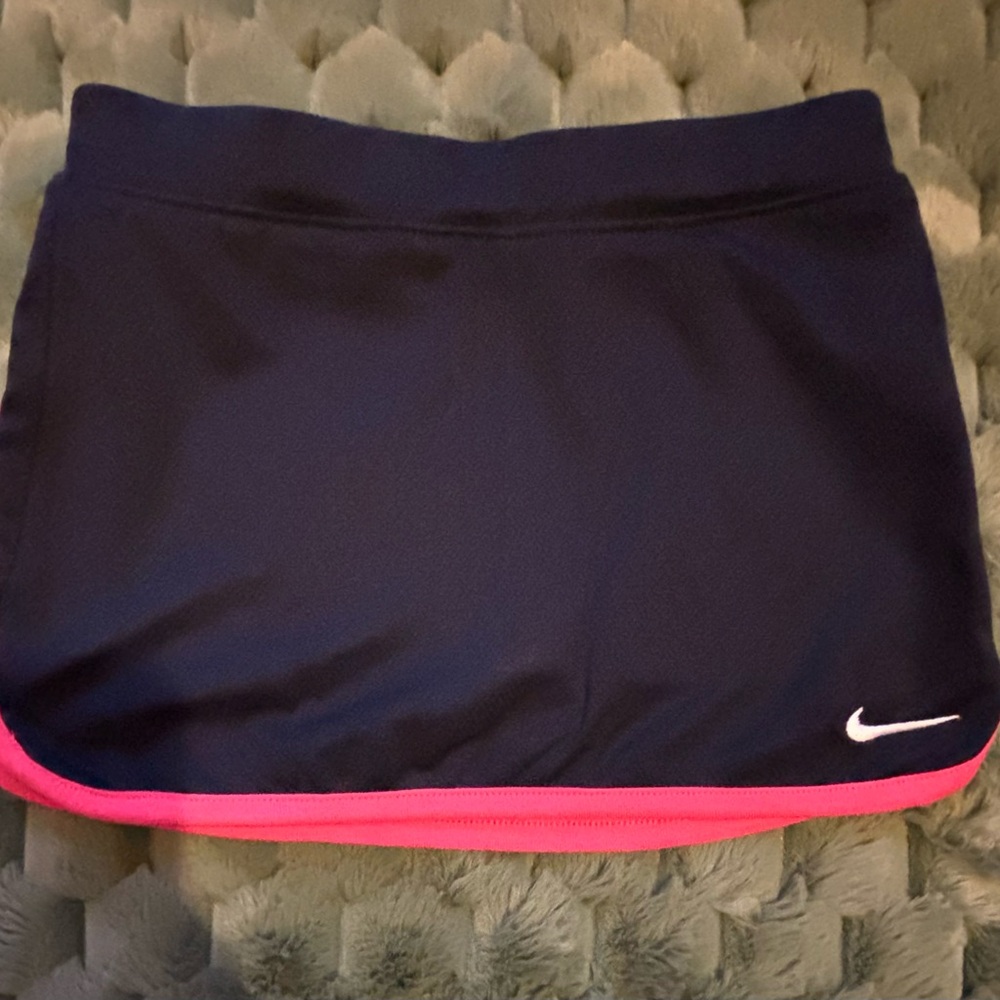 Nike Navy Skirt with Pink Trim